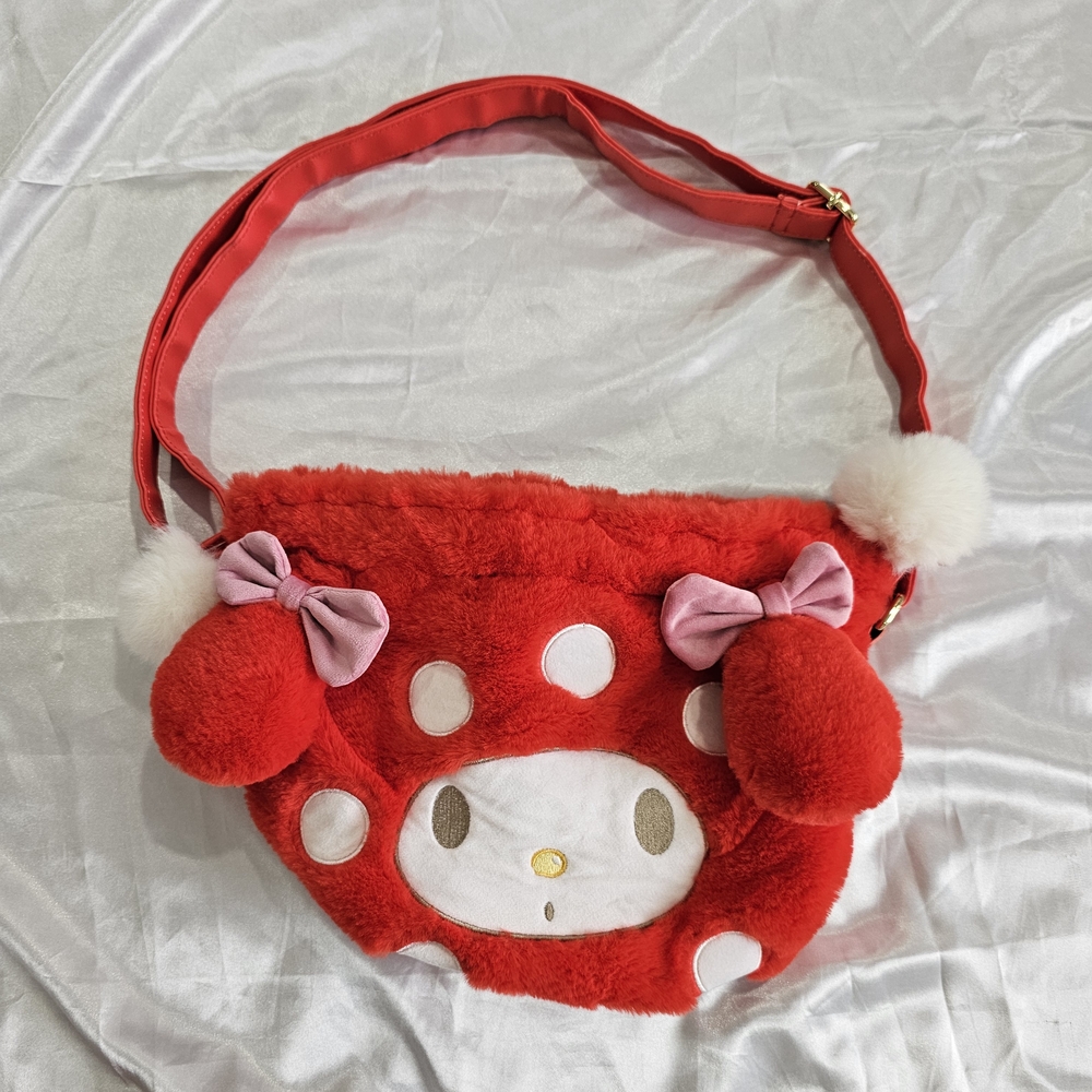 Red and White Kawaii Shoulder Bag :3